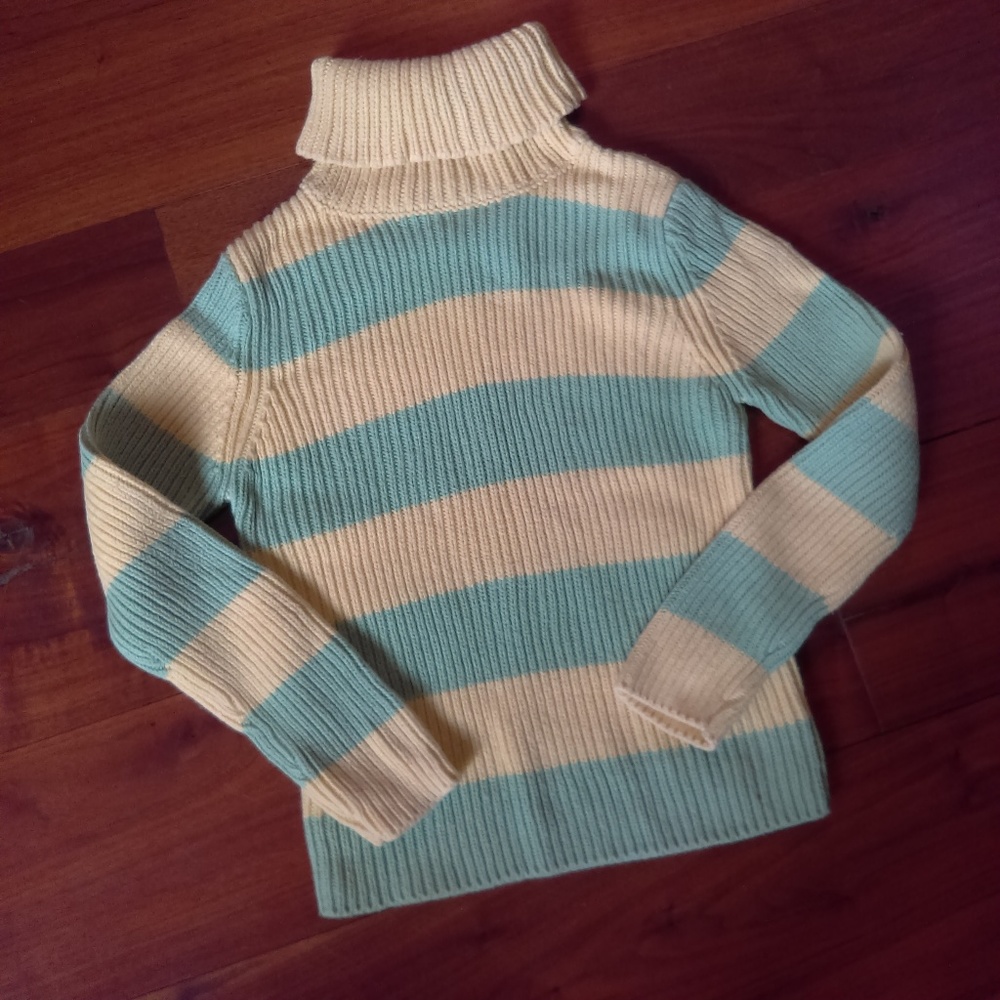 The Children's Place yellow/green striped sweater
